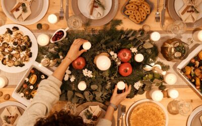 PREPARAR UNA MESA DE NAVIDAD DE LUJO